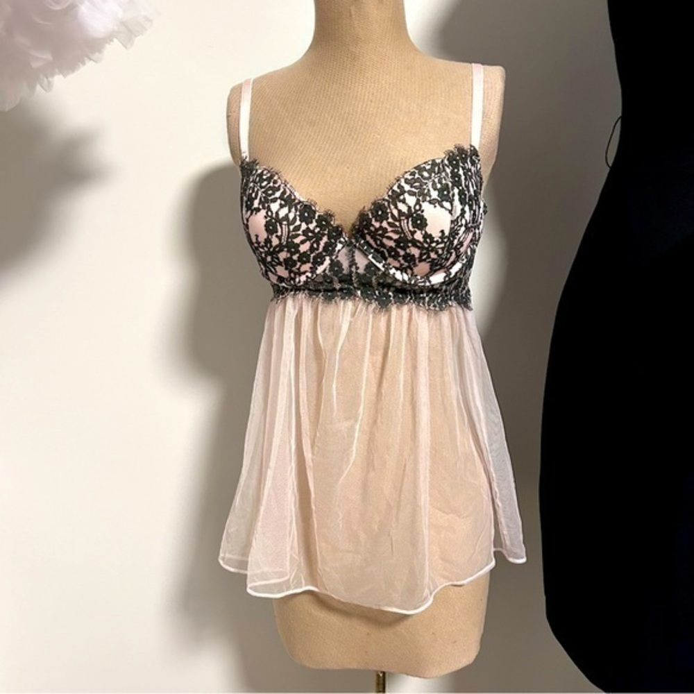 NWT Victoria Secret Sheer Baby Doll